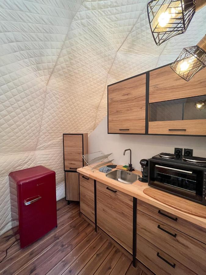 Готель Manna Gea Glamping Domes Воніца Екстер'єр фото