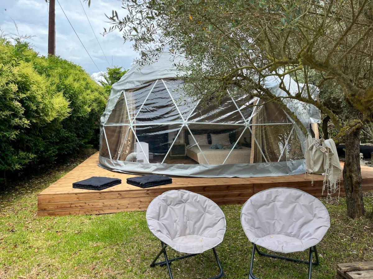 Готель Manna Gea Glamping Domes Воніца Екстер'єр фото
